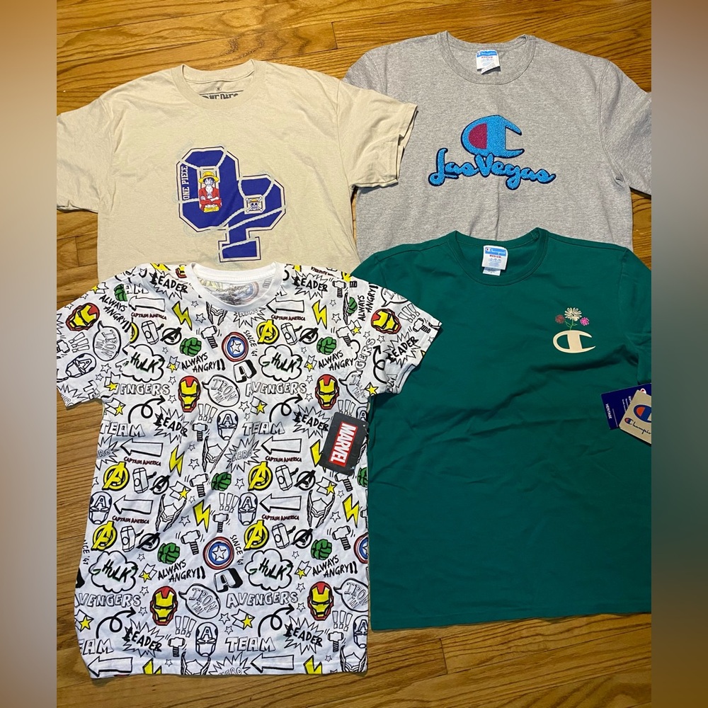 4 brand new T-shirts Bundle size M New! #10 - Picture 6 of 6